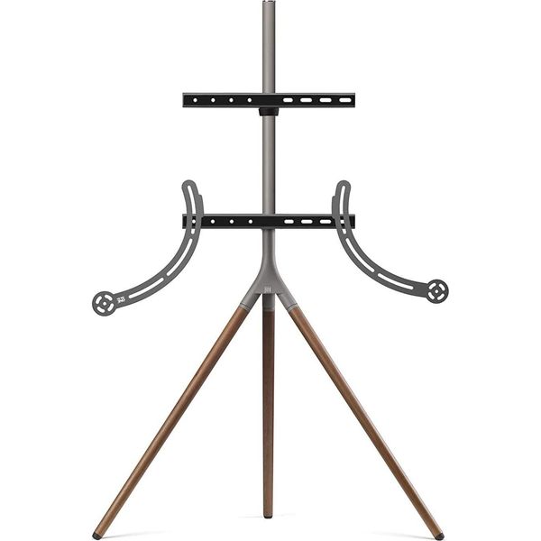 One For All Tripod Wm 7471 Supporto Tv A Parete 165,1 Cm (65") Noce, Grigio"-image