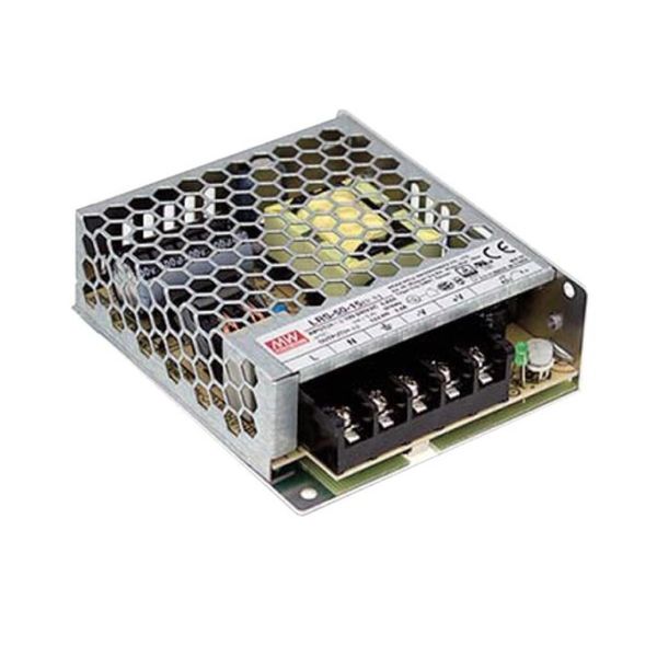 Alimentatore Switching Ite - Uscita Singola - 50 W - 12 V - Telaio Chiuso - Solo Per Uso Professionale-image