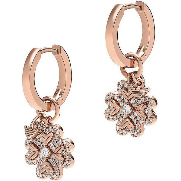 Orecchini Pendenti Emporio Armani Rosé Collection Sentimental - Donna-image