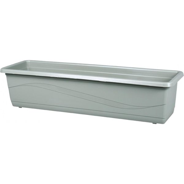 Nohel Garden Lobelia Modern Cassapanca In Plastica Opaca Colore: Grigio, Larghezza: 60 Cm-image