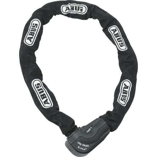 Lucchetto A Catena Abus Granit Citychain Xplus 1060 - Lucchetto Per Bicicletta In Acciaio Temprato - Livello Di Sicurezza Abus 15 - 110 Cm - Nero-image