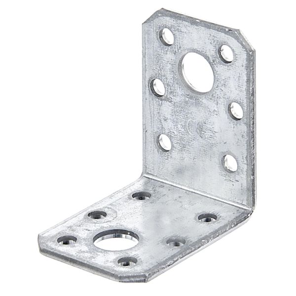 Alberts 329723 Raccordo Angolare, Zincato Sendzimir, 50 X 50 X 35 Mm, Set Da 25-image