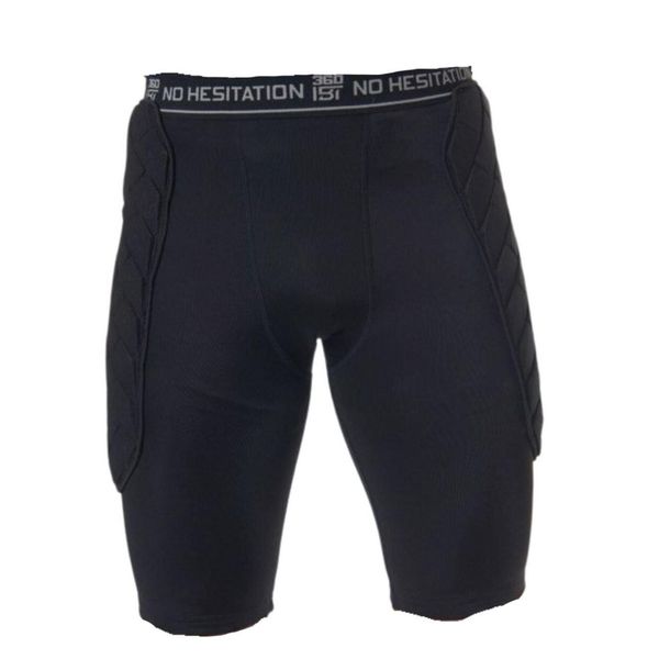 Pantaloncini Protettivi Imbottiti Ibt Con Imbottitura In Schiuma, Youth, Colore: Nero, Taglia: L/Xl-image