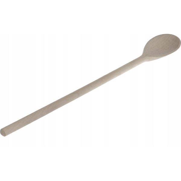 Cucchiaio In Legno 35 Cm Faggio Svedese 14'' Cucina-image