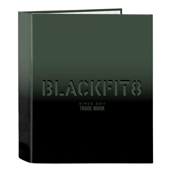 Raccoglitore Ad Anelli Blackfit8 Gradient Black Military Green A4 (27 X 33 X 6 Cm)-image
