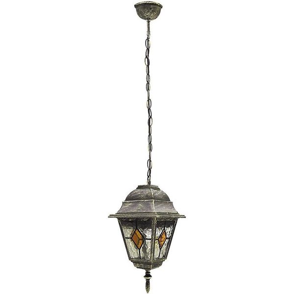 Rabalux 8184 Monaco Lampada A Sospensione Per Esterni, E27, Oro Multicolore, Rotonda, ø200Mm-image