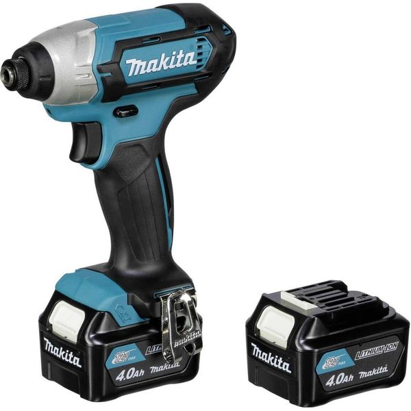 Makita TD110DSMJ - Avvitatore A Impulsi - A Batteria - Attacco Esagonale Da 1/4 Di Pollice - 110 N-M - 2 Batterie-image