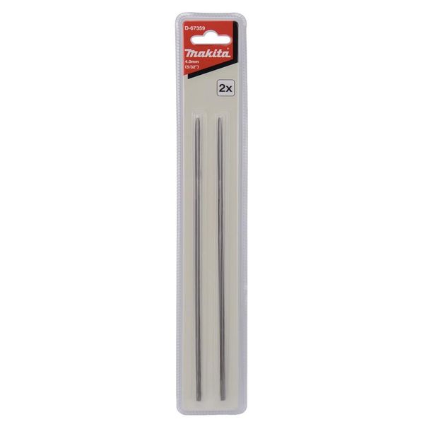 Lima Rotonda Makita 4,0 Mm Ø4,0X256 Mm - 2 Pezzi-image