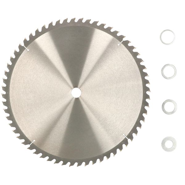 Lama In Metallo Duro Kotarbau® Per Il Taglio Del Legno 60 Denti 450 Mm + Anelli Di Riduzione-image