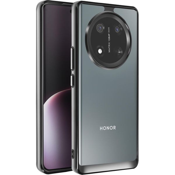 Avizar, Custodia Per Honor Magic 7 Lite Antiurto Rigida Protettiva Personalizzata, Nero-image