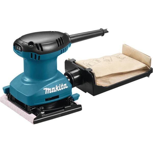Levigatrice Orbitale Makita A Pugno 180 W- 14 000 Giri/Min - 114 X 140 Mm-image