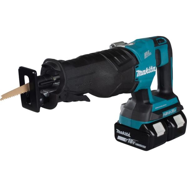 Sega Alternativa A Batteria Makita Senza Batteria E Caricabatteria Lxt 18 V X 2 - 0 - 3.000 Corse/Min - 32 Mm-image
