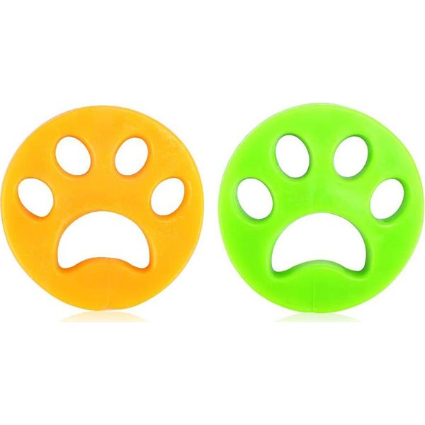 Inf Rimuovi Peli Per Vestiti - Rimuove I Peli Di Cane/Gatto Verde/Giallo Confezione Da 2 Pz-image