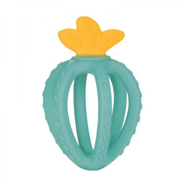 Canpol Babies 3D Silicone Teether - Fragola, Menta-image