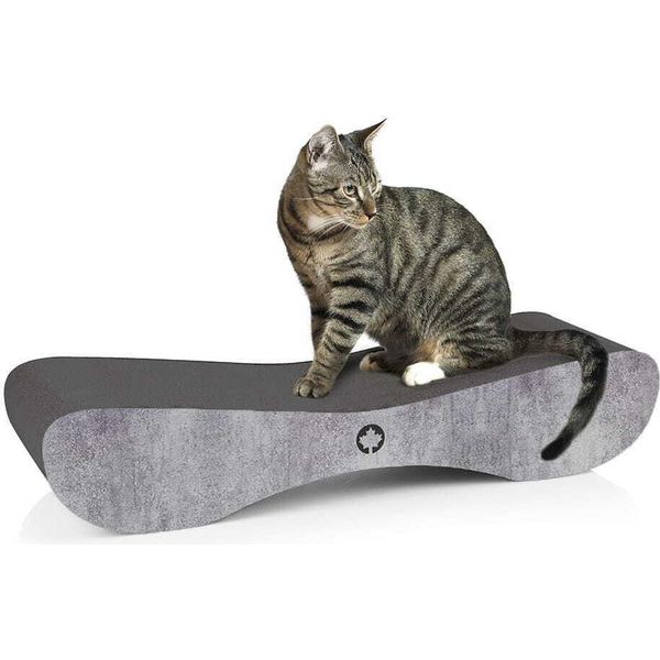 Satellite 2.0 | Tiragraffi Per Gatti | Gatto Canadese | Edizione Nera | Design Concreto-image