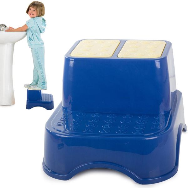 Verk 24111 Doppio Gradino In Plastica Per Wc/Lavabo Colore-image