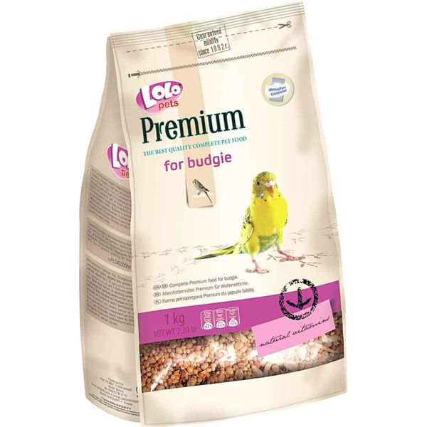 Lolo Pets Premium 1Kg Cibo Per Pappagallini-image