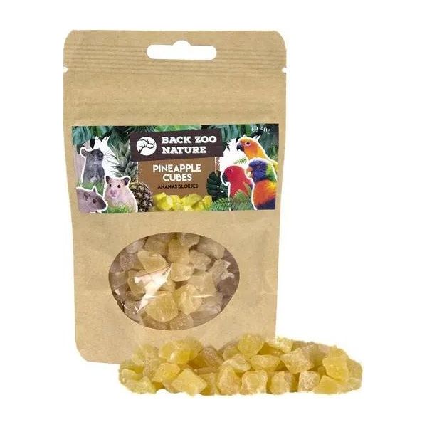 Back Zoo Nature - Cubetti Di Ananas Essiccato Per Pappagalli 250G-image
