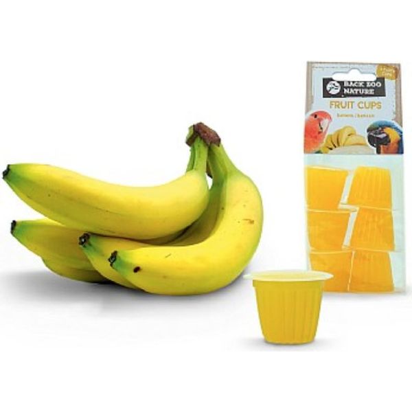 Gelatine Aromatizzate Banana Per Pappagalli 6 Pz-image