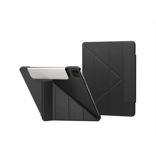 Switcheasy Custodia Protettiva Origami Per Ipad Air 11" (2024/M2) / Ipad Pro 11"" (2022-2018) / Ipad Air 10,9"" (2022-2020) In Pelle Nera"-image