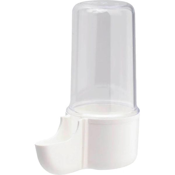 2GR | Abbeveratoio Corto | Abbeveratoio Per Uccelli | Ciotola Per Pappagalli E Altri Uccelli 72 Ml | Bianco-image