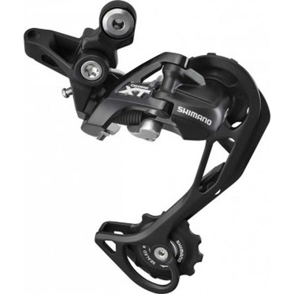 Shimano RD-M781 Deragliatore Posteriore Deore Xt, Shadow, 10 Velocità, Gabbia Lunga, Nero-image