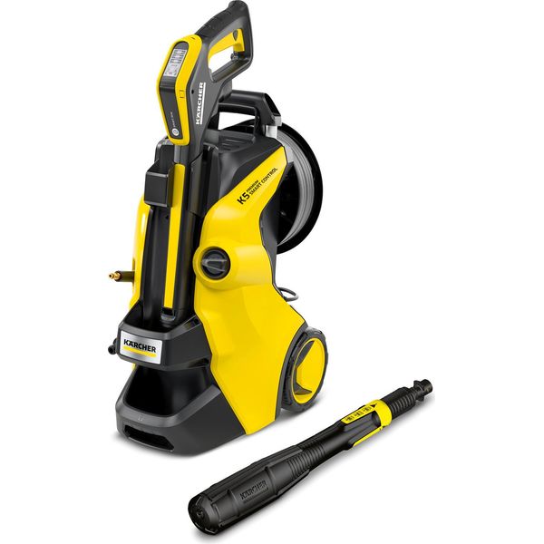 KäRcher K 5 Premium Smart Control Flex, Verticale, Elettrico, 10 M, Nero, Giallo, 500 L/H, 145 Bar-image