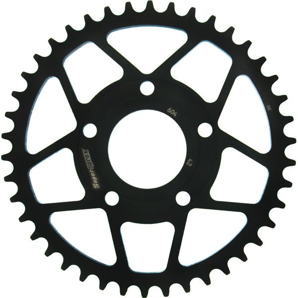 Pignone Supersprox In Acciaio 520 - 42T (Nero) RFE-604:42-BLK|ID 58,0 Lk 90,0 5 Fori-image