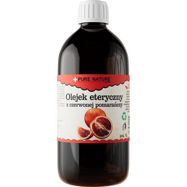 Pure Chemical | Olio Essenziale Di Arancia Rossa | Naturale | Olio Di Arancia Rossa | 1 Litro-image