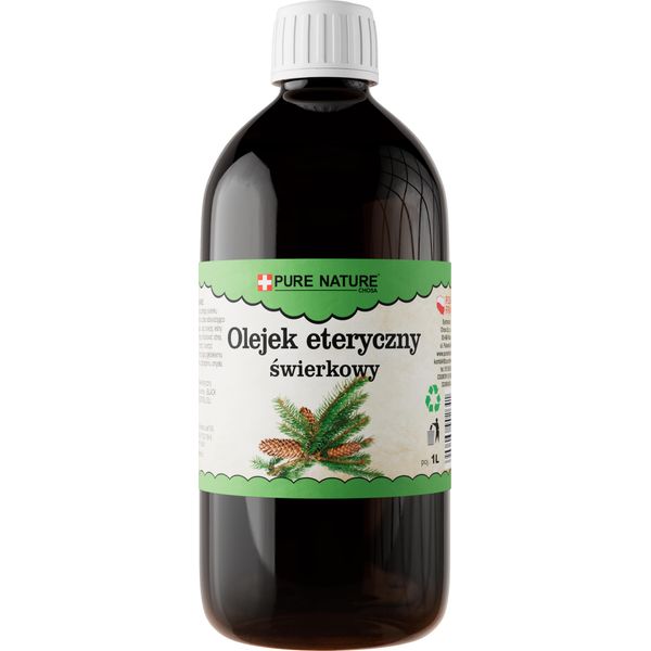 Pure Chemical | Olio Essenziale Di Abete Rosso | Naturale | Olio Di Abete Rosso | 1 Litro-image