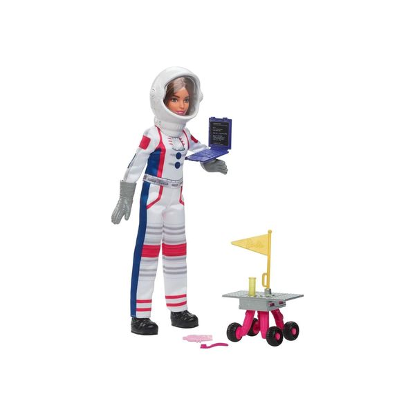 Mattel HRG45 - Barbie - You Can Be Anything - Astronautin, Puppe Mit ZubehöR-image