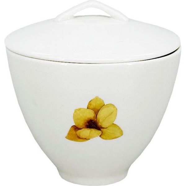 Zuccheriera In Porcellana Spring 150Ml, Giallo/Nero-image