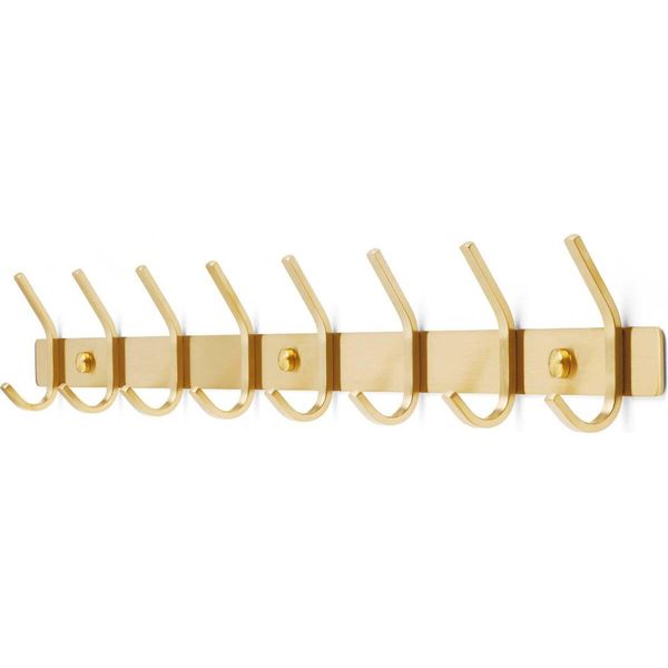 Toj Living Armadio A Muro - 62 Cm - 16 Ganci - Ganci Per Guardaroba - Ganci Per Guardaroba A Muro - Armadio - Armadio A Muro - Armadio A Muro - Ganci A Muro Per Guardaroba - Edelstahl - Oro-image