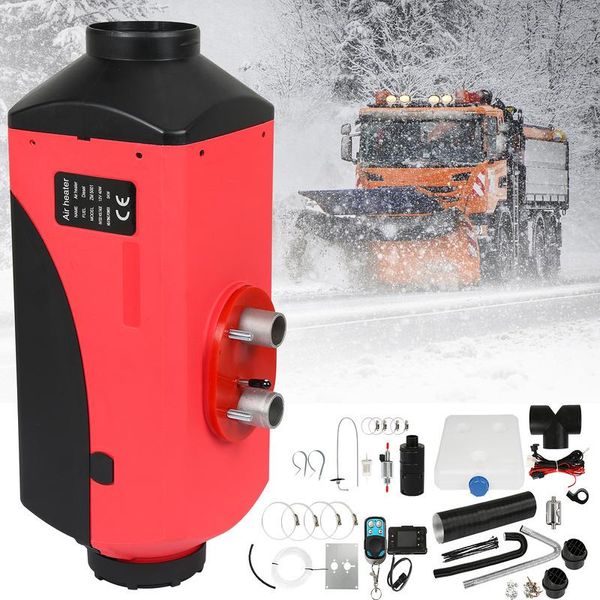 Jiubiaz Diesel Parcheggio Riscaldatore 12V 5KW Auto Parco Aria Riscaldatore Carburante Auto Parcheggio Riscaldatore Aria Riscaldatore Con Telecomando Lcd Interruttore-image
