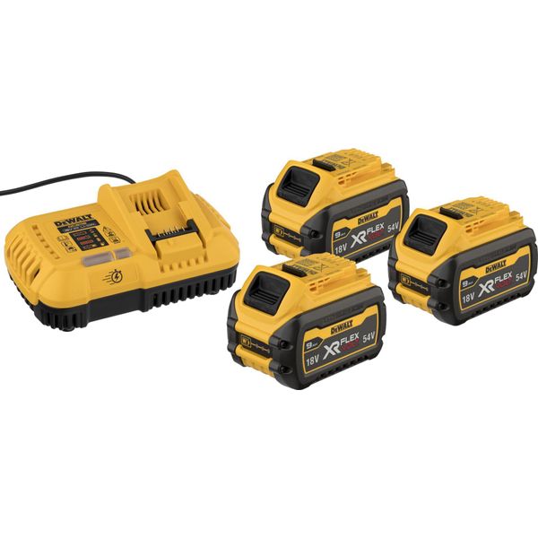 Set Di Avviamento Per Batterie Dewalt DCB118X3-QW 3X 54V-image