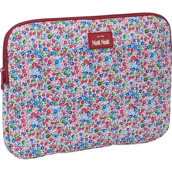 Custodia Per Laptop Nait Nait Flores Coimbra Burdeos Rosso Bordeaux 34 X 25 X 2 Cm-image