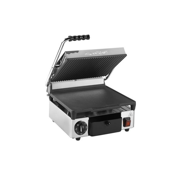 Milantoast-Piastra Media In Ghisa Con Nervature Lisce 220-240 V, 1,73 Kw-image