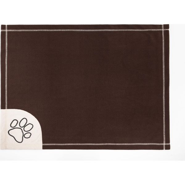 Coperta Per Cani Coperta Per Cani Cuccia Per Cani Coperta Per Dormire Coperta Per Gatti Coperta A Quadri Rivestimento 66 X 88 Cm Marrone-image