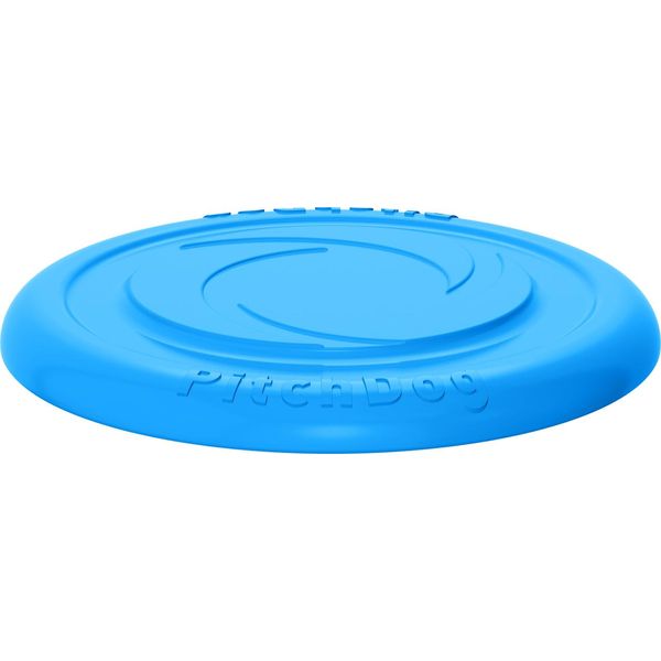 Disco Per Cani, Frisbee, Giocattolo Interattivo Da Esterno, Volante, Morbido, In Gomma, In Gomma Naturale Galleggiante, Addestramento Cani, Giocattolo, Fetch, Blu, ? 24 Cm-image