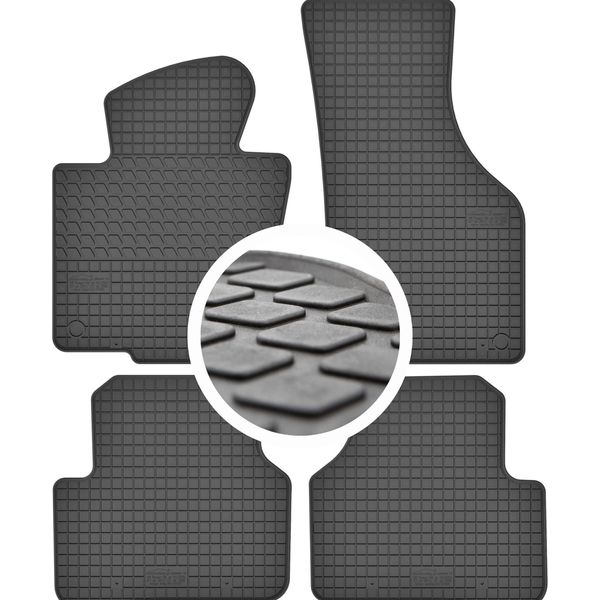 Tappetini Auto In Gomma Per Volkswagen Passat B6-image