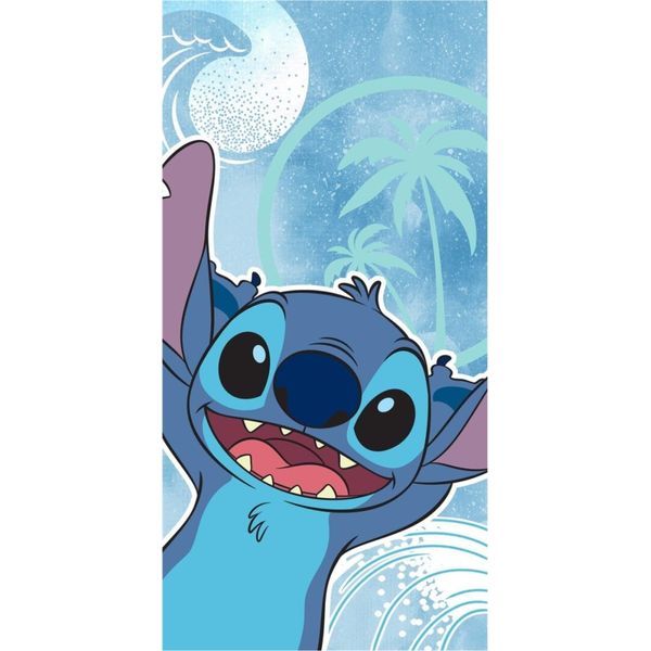 Telo Da Bagno Lilo & Stitch 70X140Cm - Telo Da Mare A Onde-image