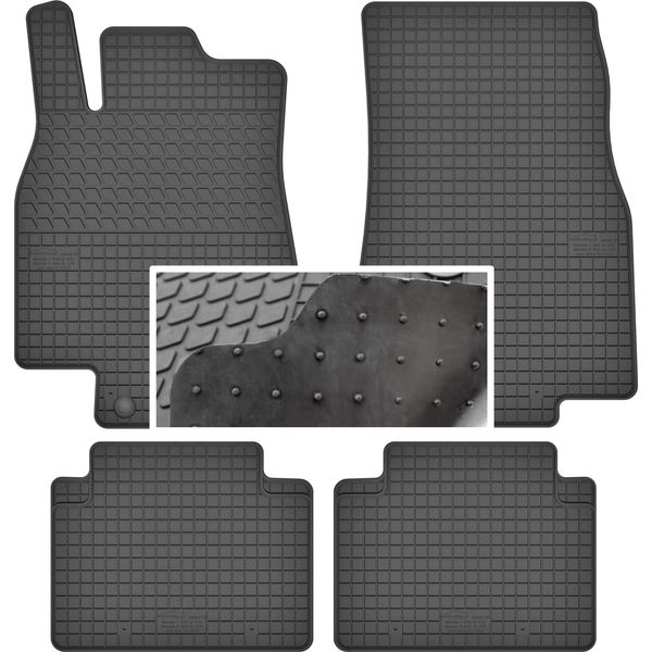 Tappetini Auto Tappetini In Gomma Set Di Tappetini In Gomma Per Mercedes-Benz B W245 (2005-2011)-image