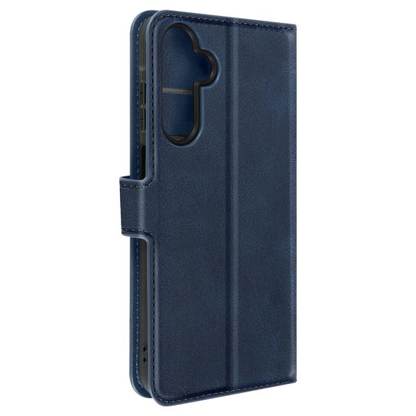 Avizar, Cover Per Samsung Galaxy A25 5G A Portafoglio, Funzione Stand, Blu Scuro-image