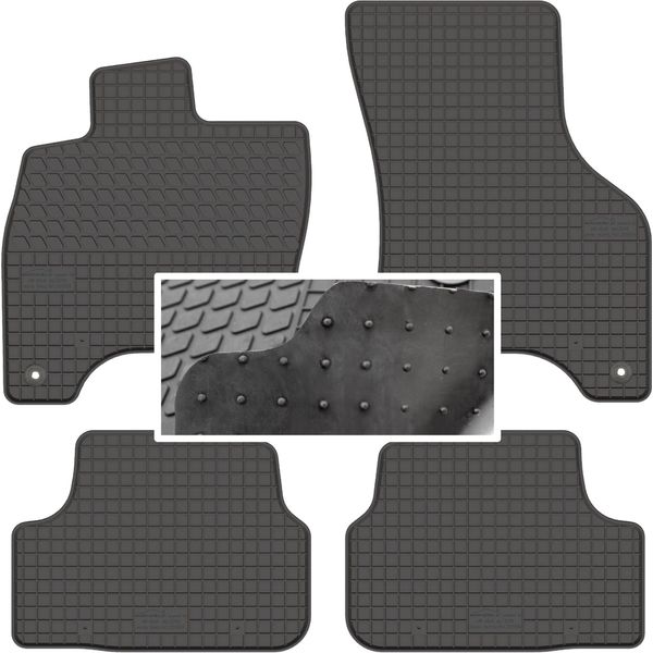 Tappetini Per Auto Tappetini In Gomma Tappetini In Gomma Set Per Volkswagen E-Golf-image