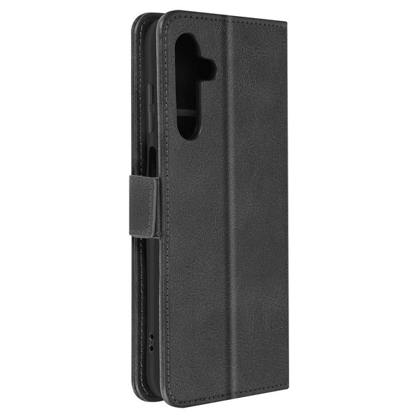 Avizar, Cover Per Samsung A25 5G Con Supporto Per Schede E Funzione Stand, Nero-image