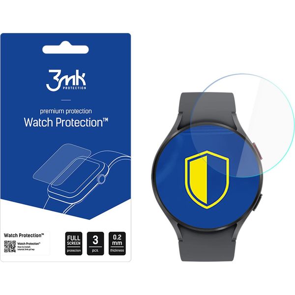 3Mk Display Hybrid Glass Watch Protection Per Samsung Galaxy Watch Fe 44Mm 0.2Mm (3 Pezzi)-image