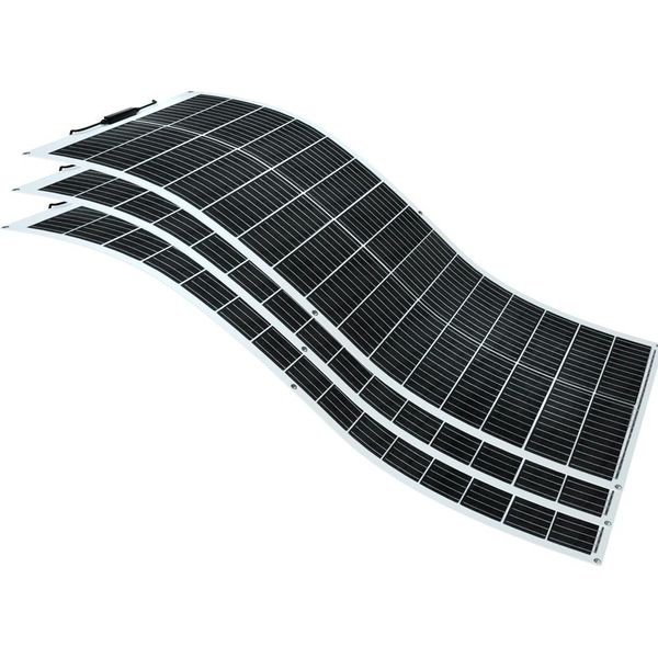 100W Pannello Solare Flessibile, Monocristallino Ad Alta Efficienza, Design Ultraleggero, 300W-3X100W-image