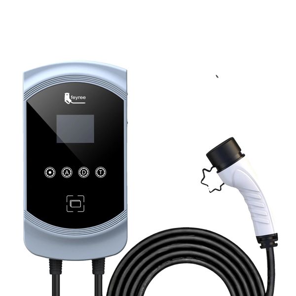 Caricabatterie Per Veicoli Elettrici, Opzioni Di Potenza 7,6 Kw / 11 Kw / 22 Kw, Controllo Intelligente Dell'app, 7,6 Kw 32 A 1 Fase, TYPE2-image