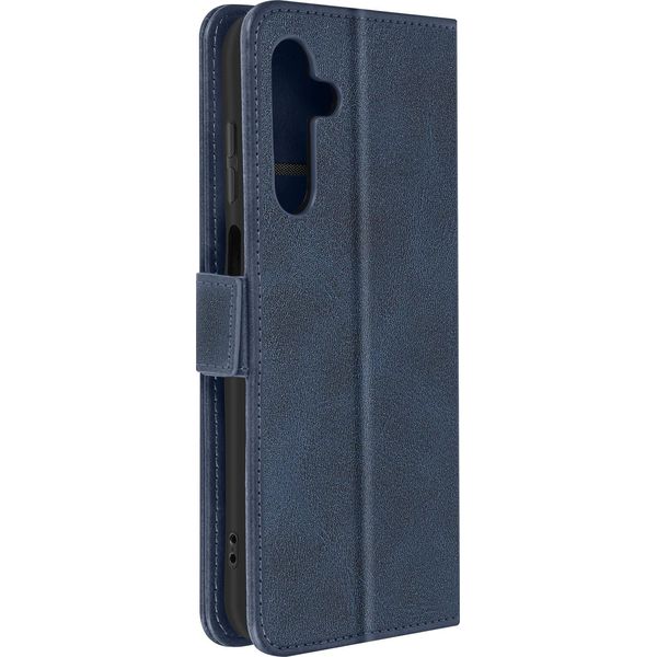 Avizar, Cover Per Samsung A25 5G Con Supporto Per Schede E Funzione Stand, Blu Scuro-image
