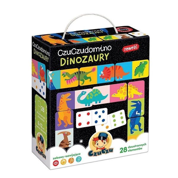 Czuczu Domino Dinosaurs - Gioco Educativo Per Bambini 91620-image